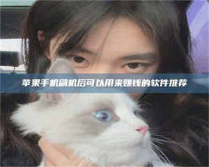 乐陵苹果手机刷机后可以用来赚钱的软件推荐 第1张